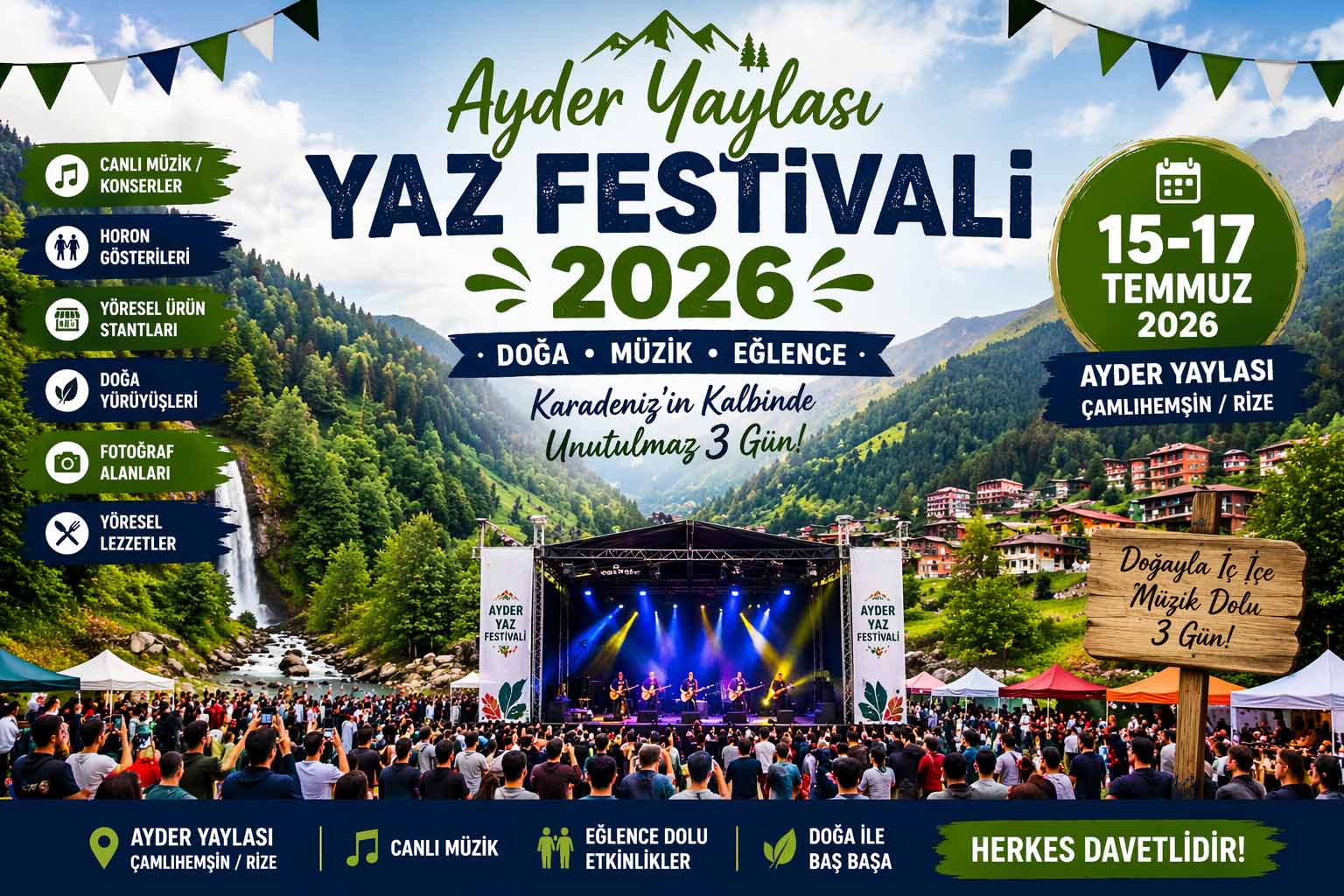 Ayder Yaylası Yaz Festivali 2026